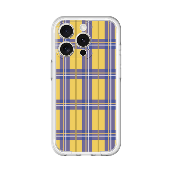 スリムプロテクションプレミアムケース［ Tartan Check - Yellow ］