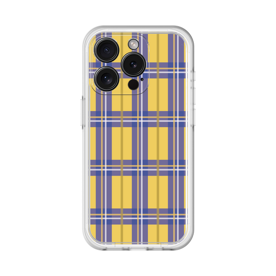 スリムプロテクションプレミアムケース［ Tartan Check - Yellow ］