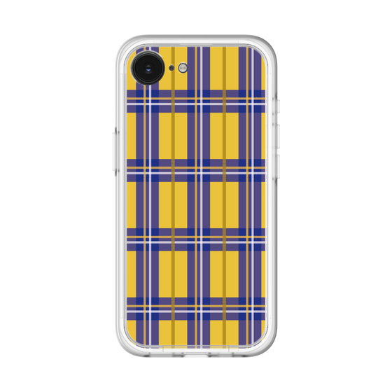 スリムプロテクションプレミアムケース［ Tartan Check - Yellow ］
