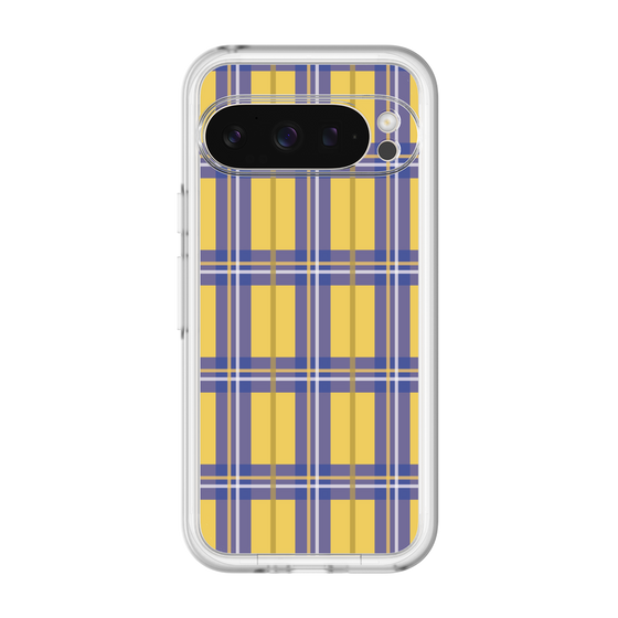 スリムプロテクションプレミアムケース［ Tartan Check - Yellow ］