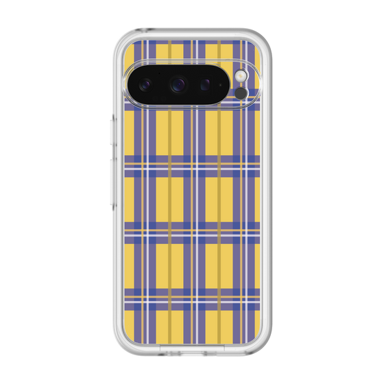 スリムプロテクションプレミアムケース［ Tartan Check - Yellow ］