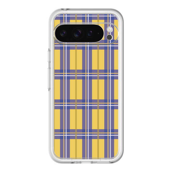 スリムプロテクションプレミアムケース［ Tartan Check - Yellow ］