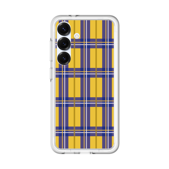 スリムプロテクションプレミアムケース［ Tartan Check - Yellow ］