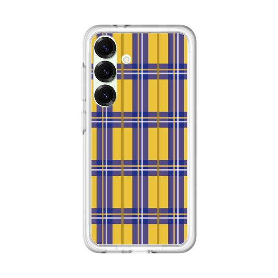 スリムプロテクションプレミアムケース［ Tartan Check - Yellow ］