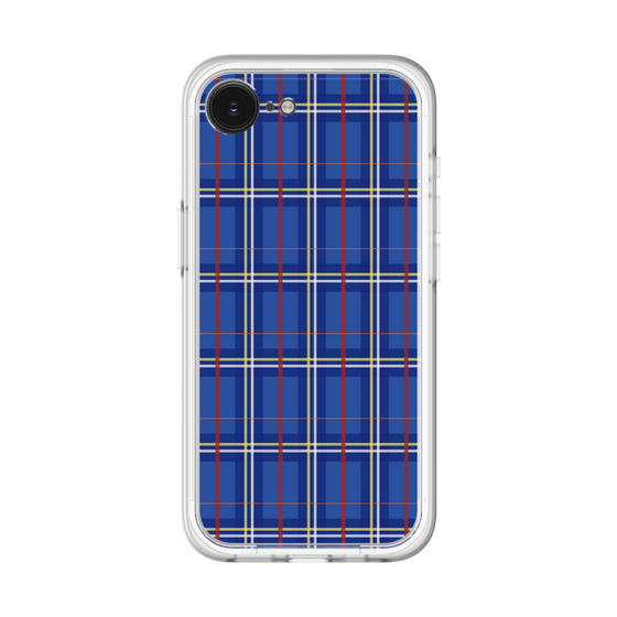 スリムプロテクションプレミアムケース［ Tartan Check - Blue ］