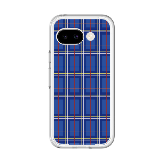 スリムプロテクションプレミアムケース［ Tartan Check - Blue ］