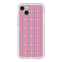 スリムプロテクションプレミアムケース［ Tartan Check - Pink ］