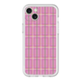 スリムプロテクションプレミアムケース［ Tartan Check - Pink ］