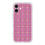 スリムプロテクションプレミアムケース［ Tartan Check - Pink ］