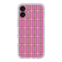 スリムプロテクションプレミアムケース［ Tartan Check - Pink ］