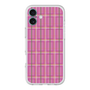 スリムプロテクションプレミアムケース［ Tartan Check - Pink ］