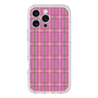 スリムプロテクションプレミアムケース［ Tartan Check - Pink ］