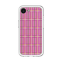 スリムプロテクションプレミアムケース［ Tartan Check - Pink ］