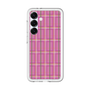 スリムプロテクションプレミアムケース［ Tartan Check - Pink ］