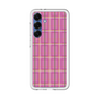 スリムプロテクションプレミアムケース［ Tartan Check - Pink ］