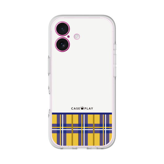 分離ケース［ CASEPLAY Tartan Check - Yellow ］