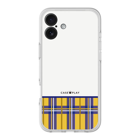 分離ケース［ CASEPLAY Tartan Check - Yellow ］