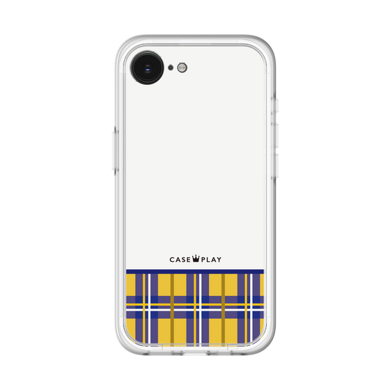 スリムプロテクションプレミアムケース［ CASEPLAY Tartan Check - Yellow ］