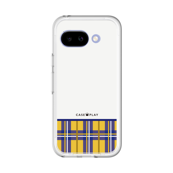 スリムプロテクションプレミアムケース［ CASEPLAY Tartan Check - Yellow ］