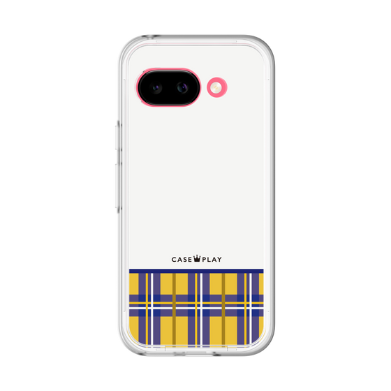 スリムプロテクションプレミアムケース［ CASEPLAY Tartan Check - Yellow ］