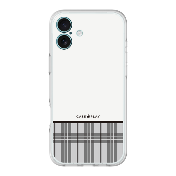 分離ケース［ CASEPLAY Tartan Check - Gray ］