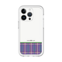 スリムプロテクションプレミアムケース［ CASEPLAY Tartan Check - Purple ］