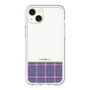 スリムプロテクションプレミアムケース［ CASEPLAY Tartan Check - Purple ］