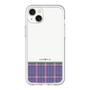 スリムプロテクションプレミアムケース［ CASEPLAY Tartan Check - Purple ］