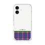 スリムプロテクションプレミアムケース［ CASEPLAY Tartan Check - Purple ］