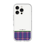 スリムプロテクションプレミアムケース［ CASEPLAY Tartan Check - Purple ］