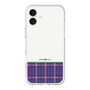 スリムプロテクションプレミアムケース［ CASEPLAY Tartan Check - Purple ］