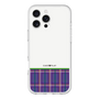 スリムプロテクションプレミアムケース［ CASEPLAY Tartan Check - Purple ］