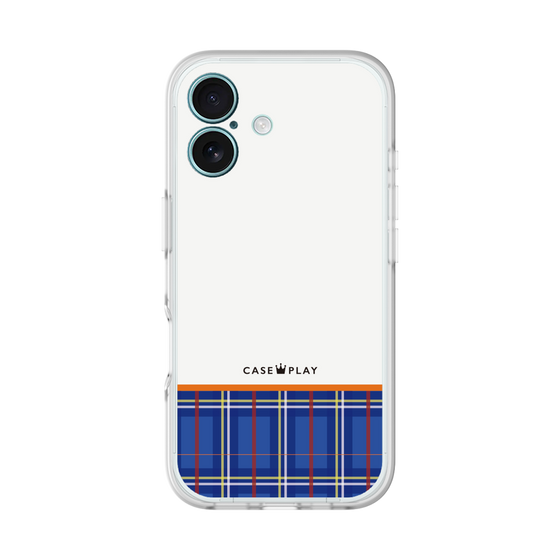 分離ケース［ CASEPLAY Tartan Check - Blue ］