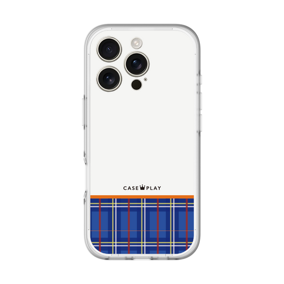 分離ケース［ CASEPLAY Tartan Check - Blue ］