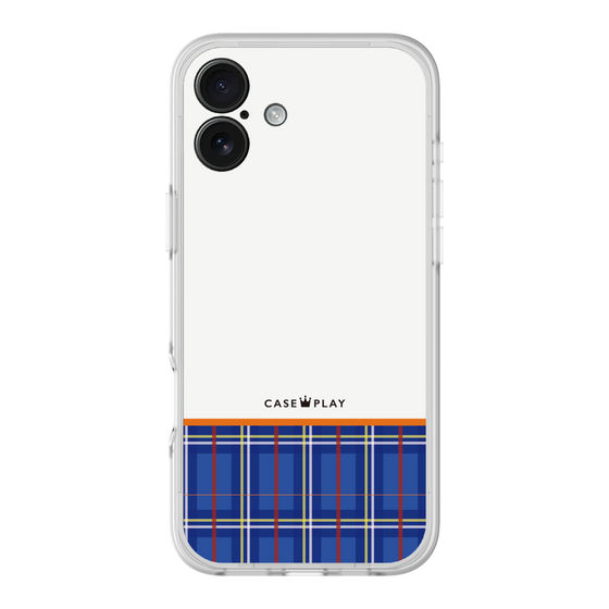 分離ケース［ CASEPLAY Tartan Check - Blue ］