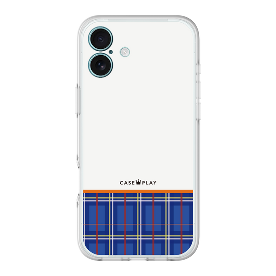 分離ケース［ CASEPLAY Tartan Check - Blue ］