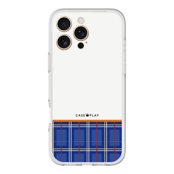 分離ケース［ CASEPLAY Tartan Check - Blue ］