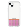 スリムプロテクションプレミアムケース［ CASEPLAY Tartan Check - Pink ］