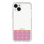 スリムプロテクションプレミアムケース［ CASEPLAY Tartan Check - Pink ］