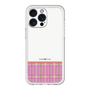スリムプロテクションプレミアムケース［ CASEPLAY Tartan Check - Pink ］