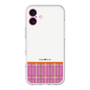 スリムプロテクションプレミアムケース［ CASEPLAY Tartan Check - Pink ］