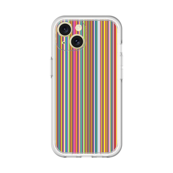 スリムプロテクションプレミアムケース［ Colorful Stripe ］