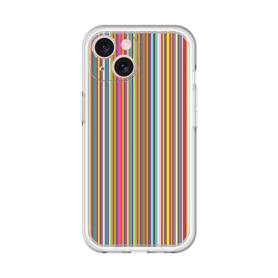 スリムプロテクションプレミアムケース［ Colorful Stripe ］