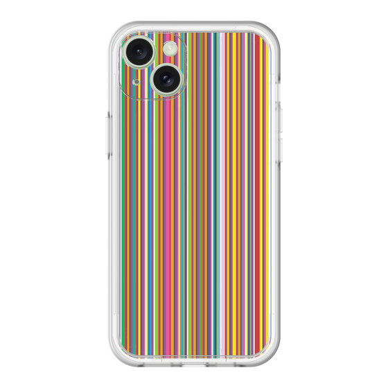 スリムプロテクションプレミアムケース［ Colorful Stripe ］