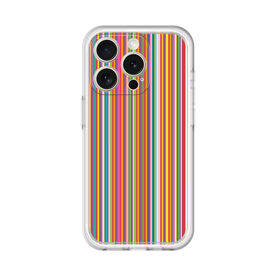 スリムプロテクションプレミアムケース［ Colorful Stripe ］