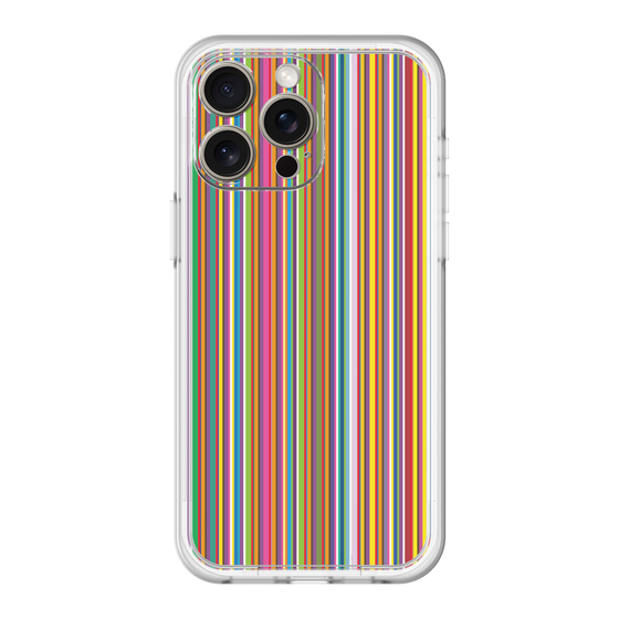 スリムプロテクションプレミアムケース［ Colorful Stripe ］