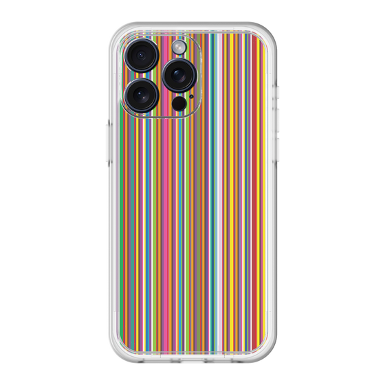 スリムプロテクションプレミアムケース［ Colorful Stripe ］