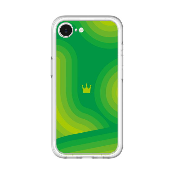 スリムプロテクションプレミアムケース［ CASEPLAY Winding Pattern - Green ］