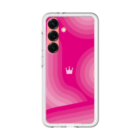 スリムプロテクションプレミアムケース［ CASEPLAY Winding Pattern - Pink ］