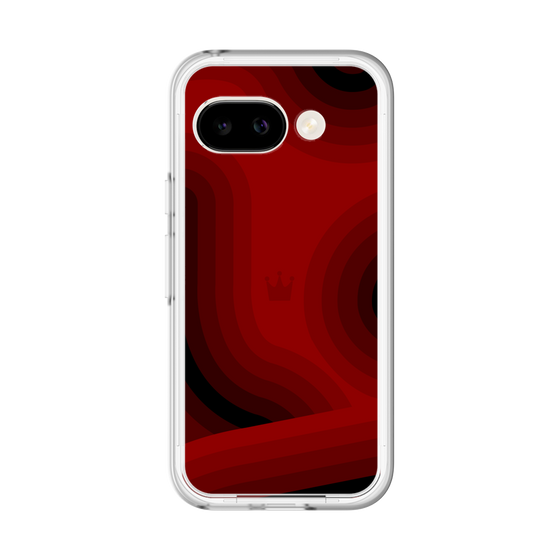 スリムプロテクションプレミアムケース［ CASEPLAY Winding Pattern - Red ］